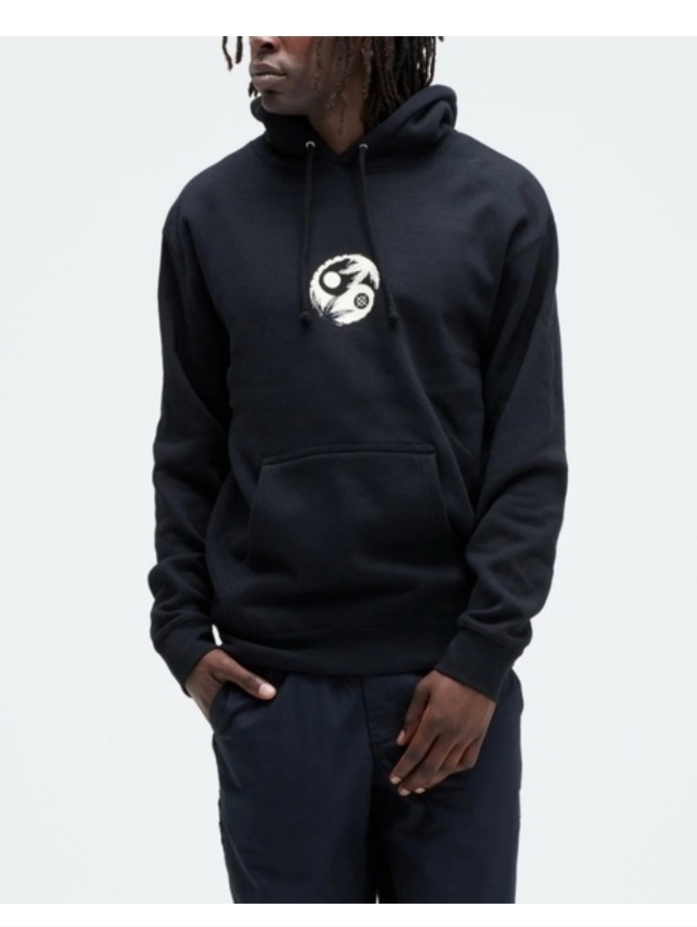 NWT - STANCE Opposites Hoodie in Black- Men's (Euro)